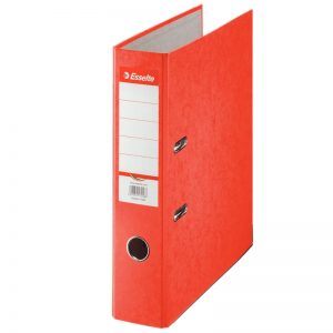 biblioraft a4 marmorat color 75 cm esselte rainbow rosu 9626
