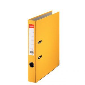 biblioraft a4 plastifiat 5 cm esselte eco galben 9631
