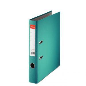 biblioraft a4 plastifiat 5 cm esselte eco turquoise 9637