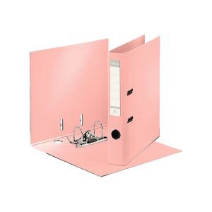 biblioraft a4 plastifiat 5 cm esselte standard culoarea piersicii 9645