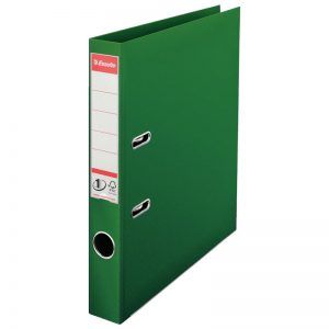 biblioraft a4 plastifiat 5 cm esselte standard verde 9654