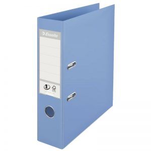 biblioraft a4 plastifiat 75 cm esselte standard bleu 9676