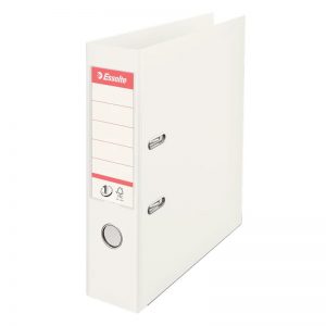 biblioraft a4 plastifiat 75 cm esselte standard vivida alb 9692