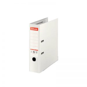 biblioraft a4 plastifiat 8 cm esselte jumbo plus vivida alb 9698