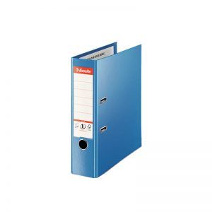 biblioraft a4 plastifiat 8 cm esselte jumbo plus vivida albastru 9699
