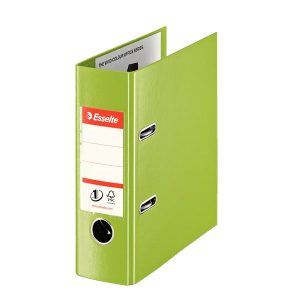 biblioraft a5 plastifiat 75 cm esselte standard vivida portrait verde 9709