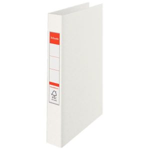 caiet mecanic a4 esselte standard vivida 2 inele 42 mm alb 9718