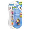 Clipsuri metalice Rapesco Supaclip, pentru dispenser, 40 coli, diverse culori, 150 de bucati/set - imagine 2