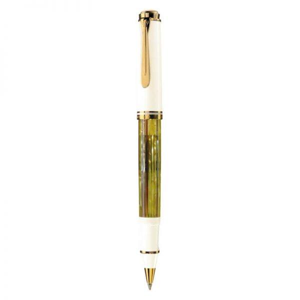 ROLLER SOUVERAN R400,ACCESORII PLACATE CU AUR,CORP ALB-VERDE