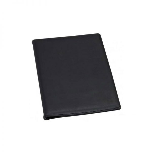 Mapa meniu imitatie piele A5 Rillstab - 6 folii, negru