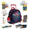 pachet special ghiozdan troler gradinita dp collection urban cars jr plus articole de colorat 6348