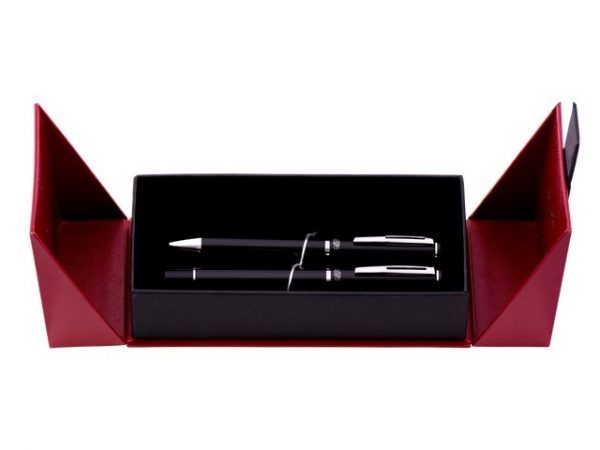 Trusa de lux pix cu stilou DP Collection - Paris, La Exclusivite, Negru - imagine 2