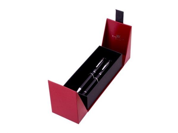 Trusa de lux pix cu stilou DP Collection - Paris, La Exclusivite, Negru - imagine 3
